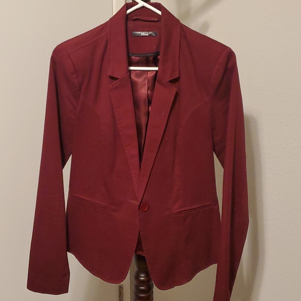 Burgundy Jacket